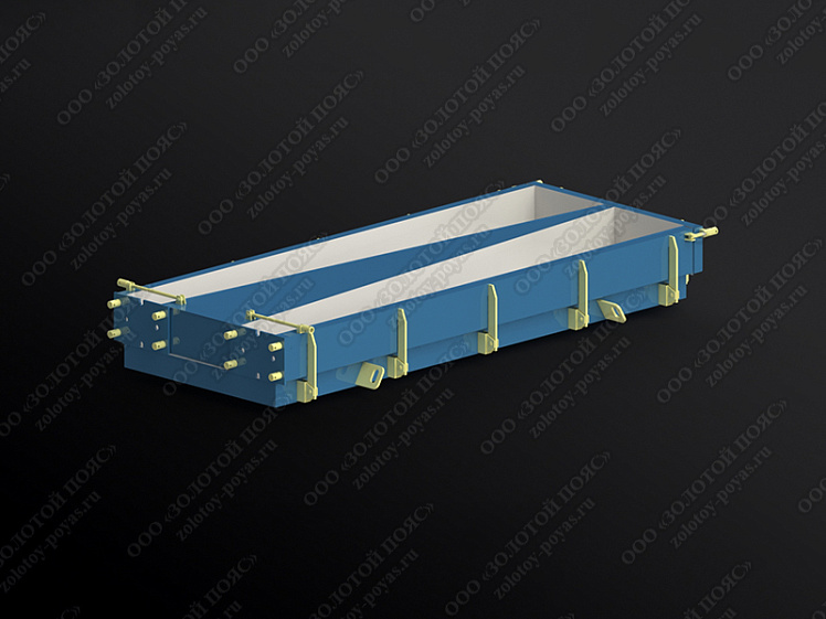 Металлоформа стоек К4,6-4,5 на 2 места закрытая