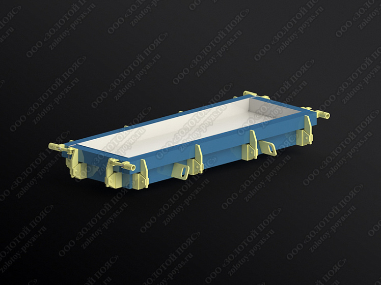 Металлоформа плит ПТ 75.240.14 закрытая