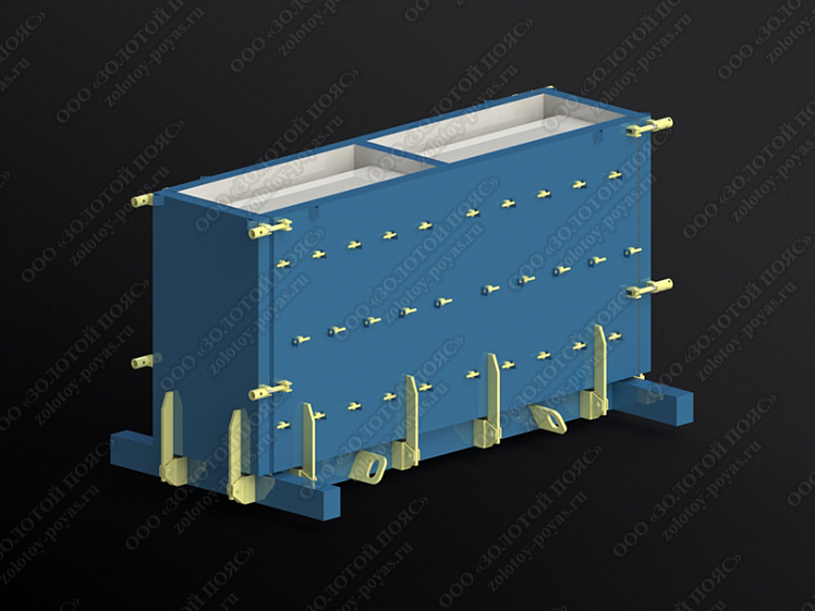 Металлоформа МПЛ 1,5 тип II (Лоток)