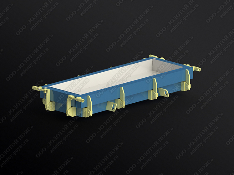 Металлоформа плит ПТ 75.240.20 закрытая