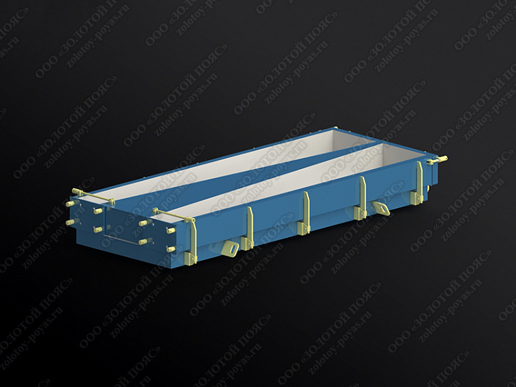 Металлоформа стоек К4,6-4 на 2 места закрытая