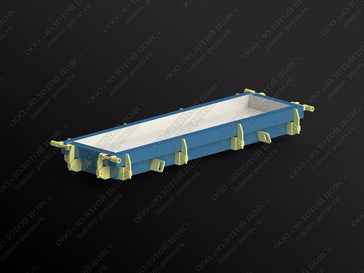 Металлоформа плит ПТ 75.300.16 закрытая