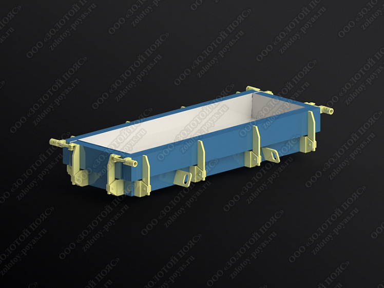 Металлоформа плит ПТ 75.240.25 закрытая