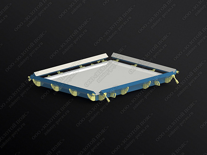 Металлоформа плит ПТ 300.240.14 открытая