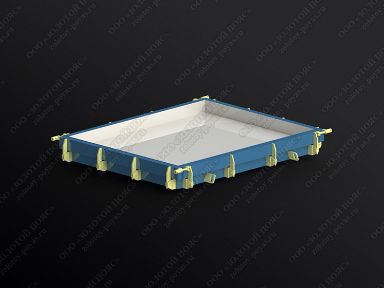 Металлоформа плит ПТ 300.240.20 закрытая