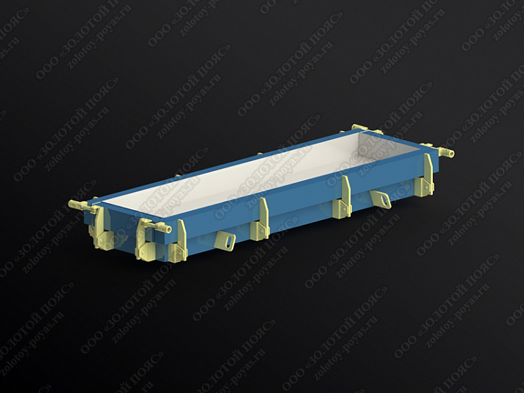 Металлоформа плит ПТ 75.300.20 закрытая